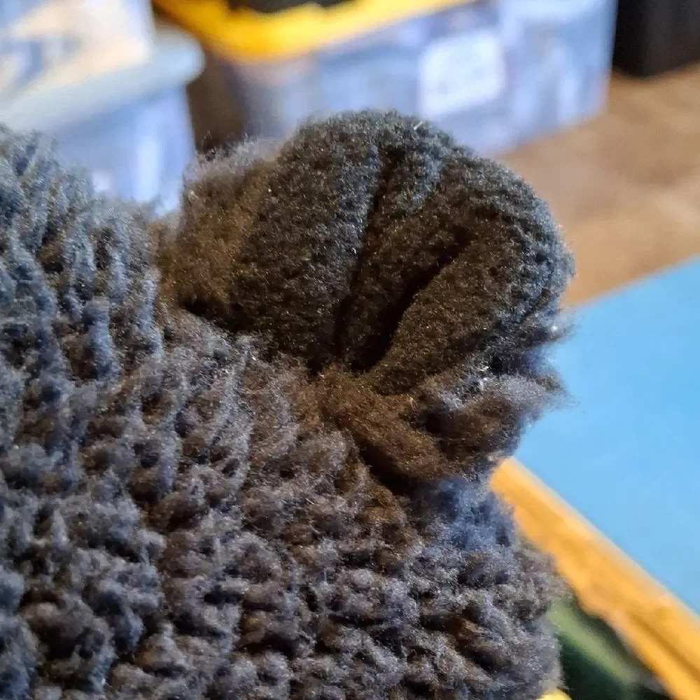 Cat & Jack Fuzzy Charcoal Kids Hat - Lot of 2!  (Hat001-10)
